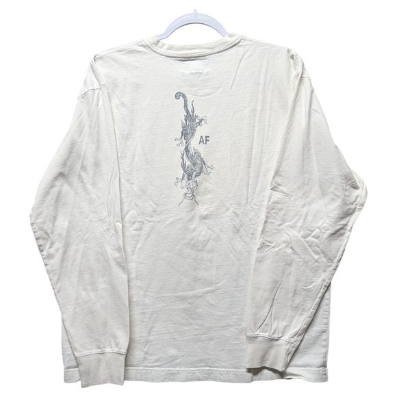 Y2K Abercrombie & Fitch Dragon Long Sleeve T Shirt - Picture 2 of 6